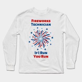 Fireworks Technician Long Sleeve T-Shirt